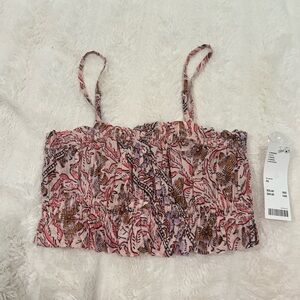 NWT Colorful Out From Under Cropped Tank